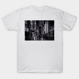 Shinjuku Nights Black and White Recolor T-Shirt